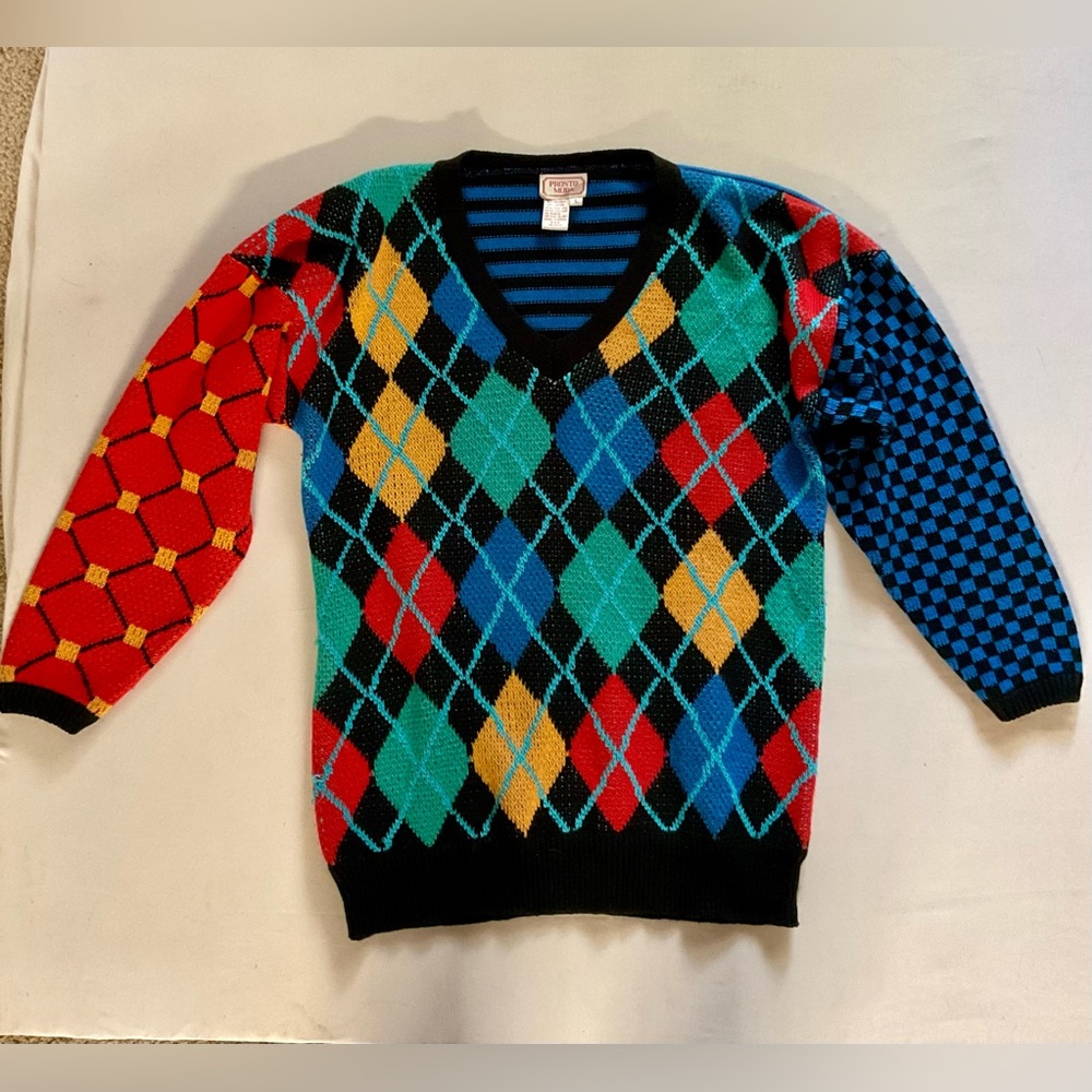 Pronto Moda Argile Style V Neck Sweater